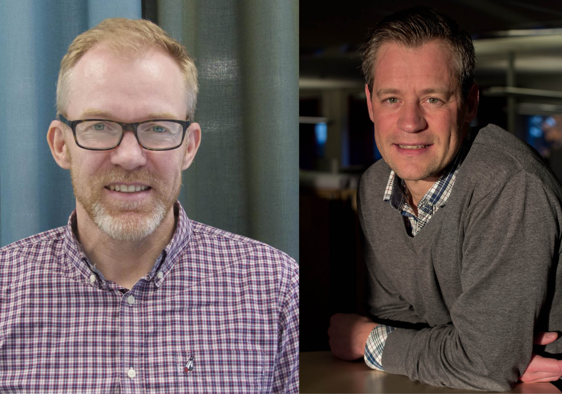 kristian_joacim Bildmontage med porträttbilder av två män