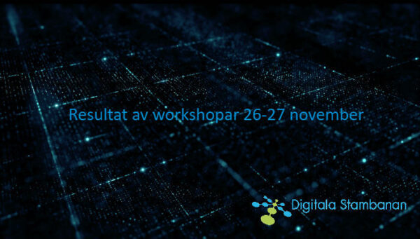Resultat av workshopar 26-27 november
